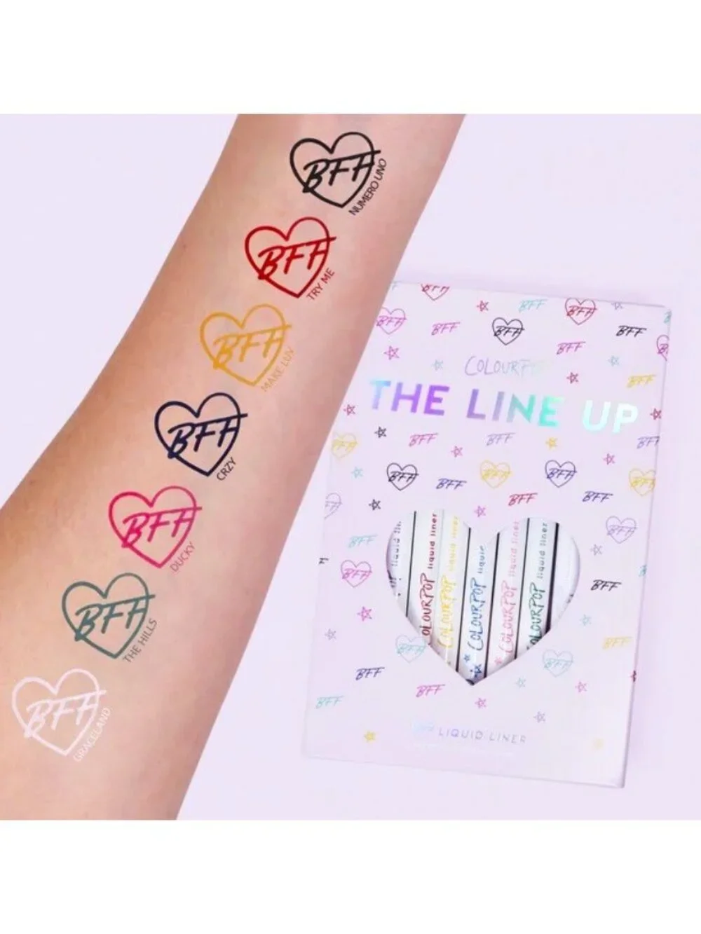 ColourPop BFF Liquid Eyeliner Precision Felt Tip Pen Crzy NIB
